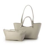 カシュカシュ cachecache / ポーチ付横長2ハンドルトート | UNBILLION | 詳細画像2 