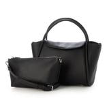 ブラック | カシュカシュ cachecache / 通しハンドル2wayフラップトート | UNBILLION