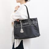 カシュカシュ cachecache / トロンプルイユ刺繍スクエアトート | UNBILLION | 詳細画像5