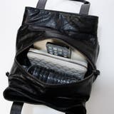カシュカシュ cachecache / シワ合皮あおりポケット付肩入れバッグ | UNBILLION | 詳細画像11