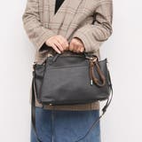 カシュカシュ cachecache チャーム付シボフェイクレザー2wayバッグ | UNBILLION | 詳細画像14