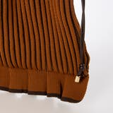 カシュカシュ cachecache / 配色ニットフリルショルダー | UNBILLION | 詳細画像16