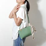 カシュカシュ cachecache / WEB限定スカーフ付ボックスショルダー | UNBILLION | 詳細画像1