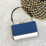 ネイビー | カシュカシュ / WEB限定カラーコンビウォレットショルダーバッグ | UNBILLION