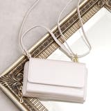 ホワイト | カシュカシュ / WEB限定カラーコンビウォレットショルダーバッグ | UNBILLION