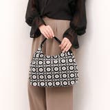 カシュカシュ cachecache / WEB限定刺繍2本手トートバッグ | UNBILLION | 詳細画像11