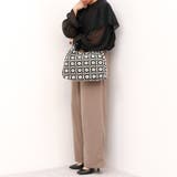 カシュカシュ cachecache / WEB限定刺繍2本手トートバッグ | UNBILLION | 詳細画像12