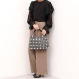 カシュカシュ cachecache / WEB限定刺繍2本手トートバッグ | UNBILLION | 詳細画像13