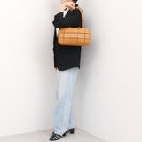 ピークスピーク / 牛革パッチワーク横長ボストン | UNBILLION | 詳細画像3 