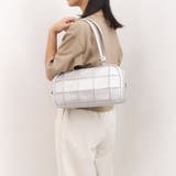 ピークスピーク / 牛革パッチワーク横長ボストン | UNBILLION | 詳細画像6 