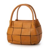 キャメル | ピークスピーク PEAKSPEAK / 牛革パッチワーク・フラップトートS | UNBILLION