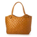 キャメル | ピークスピーク PEAKS PEAK / 牛革レザーメッシュトートL | UNBILLION