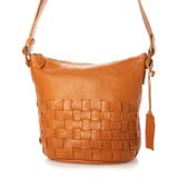 キャメル | アトランタ ATLANTA / 牛革メッシュバケツショルダー | UNBILLION