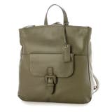 カーキ | アトランタ ATLANTA / やぎ革軽量ボックス型リュック | UNBILLION