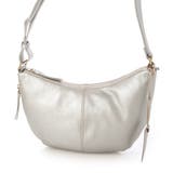 シルバー | アトランタ ATLANTA / やぎ革軽量ハーフムーンショルダー | UNBILLION