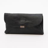 ブラック | アトランタ ATLANTA / 牛革かぶせ長財布 | UNBILLION