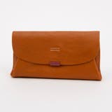 キャメル | アトランタ ATLANTA / 牛革かぶせ長財布 | UNBILLION