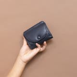 ネイビー | アトランタ ATLANTA / 牛革二つ折り財布 | UNBILLION