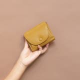 イエロー | アトランタ ATLANTA / 牛革二つ折り財布 | UNBILLION