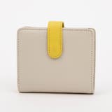 アイボリー | アトランタ ATLANTA / 牛革二つ折りカラーコンビウォレット | UNBILLION