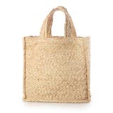 カカトゥ kakatoo / ラフィアスクエアトートバッグ | UNBILLION | 詳細画像1 