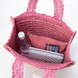 カカトゥ kakatoo / ラフィアスクエアトートバッグ | UNBILLION | 詳細画像16 