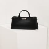 ブラック | カカトゥ kakatoo / ヒネリ金具横長2wayショルダー | UNBILLION