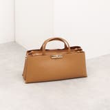 ブラウン | カカトゥ kakatoo / ヒネリ金具横長2wayショルダー | UNBILLION