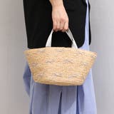 カカトゥ kakatoo / ラフィアブレードリボンバッグ カゴバッグ | UNBILLION | 詳細画像4 