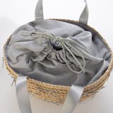 カカトゥ kakatoo / ラフィアブレードリボンバッグ カゴバッグ | UNBILLION | 詳細画像9 