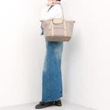 ペルケ perche / ナイロン×牛革かぶせジェムストーントートバッグ | UNBILLION | 詳細画像11 