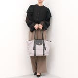 ペルケ perche / ナイロン×牛革かぶせジェムストーントートバッグ | UNBILLION | 詳細画像2 