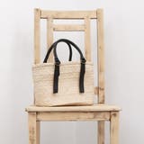 ペルケ perche / 牛革付属椰子かごマルシェバッグS | UNBILLION | 詳細画像1