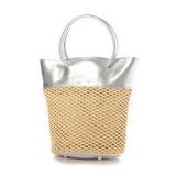 ペルケ perche / エステルメッシュ・牛革丸手2wayバケツバッグ | UNBILLION | 詳細画像12