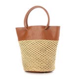 ペルケ perche / エステルメッシュ・牛革丸手2wayバケツバッグ | UNBILLION | 詳細画像17