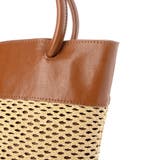 ペルケ perche / エステルメッシュ・牛革丸手2wayバケツバッグ | UNBILLION | 詳細画像21