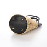 ペルケ perche / エステルメッシュ・牛革丸手2wayバケツバッグ | UNBILLION | 詳細画像7