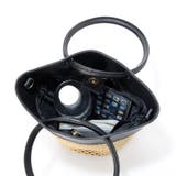 ペルケ perche / エステルメッシュ・牛革丸手2wayバケツバッグ | UNBILLION | 詳細画像9