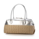 ペルケ perche / 雑材風×牛革付属横長ボストン | UNBILLION | 詳細画像2