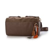 ブラウン | ペルケ perche / 牛革×ナイロンチェンジベルトキーチャームショルダー | UNBILLION