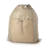 ペルケ perche / ナイロン×牛革ドローコード2wayナップサック | UNBILLION | 詳細画像10 