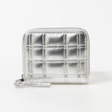 シルバー | ペルケ perche / シープボックスキルト・ジャバラカードウォレット | UNBILLION