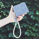 ペルケ perche / パール調ストラップ・ジャバラカードウォレット | UNBILLION | 詳細画像1