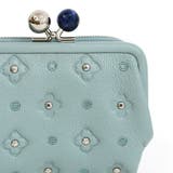ペルケ perche / サクラ・スタッズ・アクリル玉がま口2つ折り財布 | UNBILLION | 詳細画像13