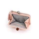 ペルケ perche / サクラ・スタッズ・アクリル玉がま口2つ折り財布 | UNBILLION | 詳細画像7