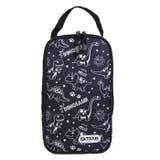 ブラックダイナソー | シューズバッグ 上履き入れ おしゃれ | e-mono kids