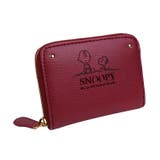 ワインレッド | スヌーピー 財布 コインケース | e-mono