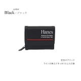 ブラック | 三つ折り財布 コンパクト財布 財布 | e-mono men