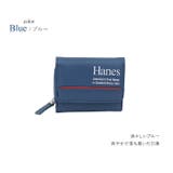ブルー | 三つ折り財布 コンパクト財布 財布 | e-mono men