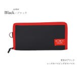 ブラック | 長財布 軽い ラウンドファスナー | e-mono kids